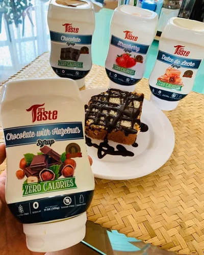 Miniatura 5 de Mrs Taste Jarabe de chocolate sin azúcar, cero calorías, cero sodio, cero azúcar, alto en fibra, apto para dieta cetogénica, apto para dieta paleo