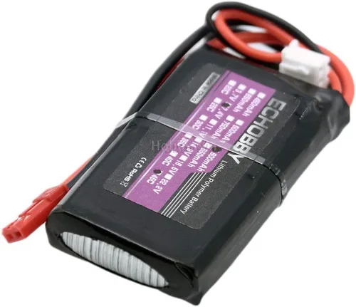 Miniatura 3 de 7.4V 2S 600mAh 45C LiPo Batería JST Plug para RC Modelo Avión Helicóptero Multirotor FPV Drone RC Quadcopter