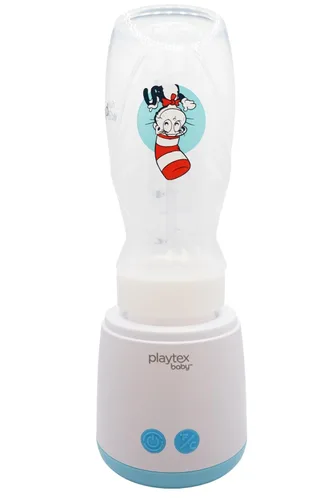 Miniatura 5 de Playtex Baby Vortex - Calentador de biberones recargable portátil para leche materna o fórmula, calienta y mezcla fórmula con movimiento giratorio
