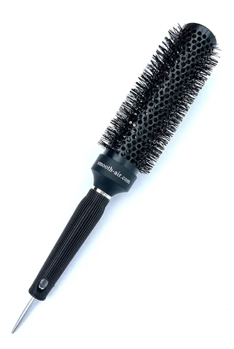 Miniatura 13 de Cepillo redondo grande para cabello largo y largo hasta los hombros, crea brillo y volumen, elimina el encrespamiento, turmalina, cepillo #53