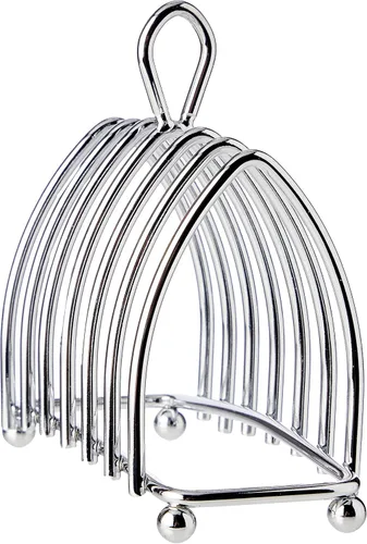 Miniatura 2 de KitchenCraft KCTOAST - Estante para tostadas con acabado cromado (metal, 6.3 x 5.9 x 2.8 in)