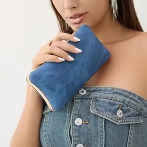 Miniatura 3 de Demin - Bolsos de mano para mujer, bolsos de noche para mujer, bolsos de fiesta formales, bolsos de boda, cóctel, baile de graduación