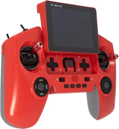 Miniatura 2 de FrSky Twin X-Lite Transmisor Dual 2.4G Sistema de radio (rojo)