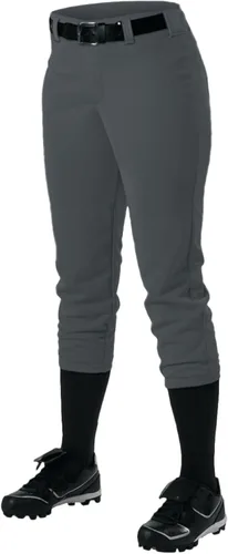 Miniatura 8 de Alleson Athletic Girls Belt Loop Fastpitch Pant Escarlata