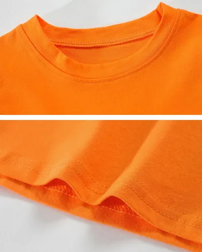 Miniatura 4 de CM-Kid Halloween Shirt for Toddler Boy Girl Pumpkin Skeleton Dino Short Sleeve Tshirt for Kids Cotton Tops 2-7 Years