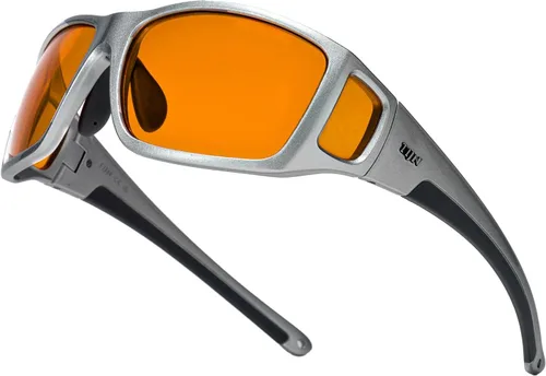 Miniatura 14 de TIJN Sonia - Lentes de dormir para bloqueo de luz azul y verde, lente roja con doble revestimiento AR, marco envolvente para pantalla
