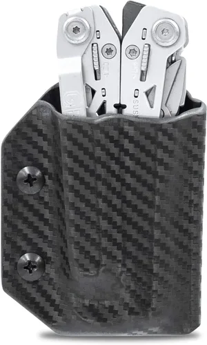 Clip & Carry Kydex Funda para Multiherramienta para Gerber Suspension NXT - Fabricada en Estados Unidos - Funda Portaherramientas Múltiples Cubierta