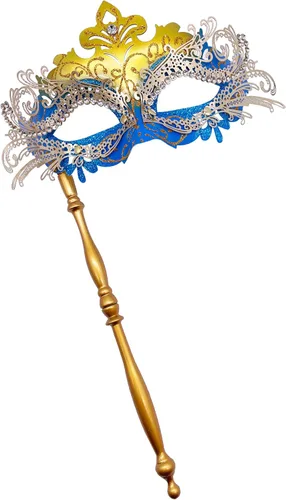 Miniatura 20 de Máscara veneciana para mujeres y hombres, para fiesta de disfraces, baile de graduación, Halloween, Mardi Gras