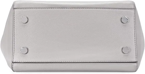 Miniatura 6 de MICHAEL Michael Kors Whitney - Bolso pequeño de cuero con guijarros, Gris (Pearl Grey), 38F8CHMS3L