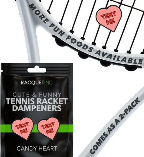 Miniatura 54 de Racquet Inc Regalos de Tenis - Amortiguadores de Vibración para Raqueta de Tenis - Absorbe Choques, Reduce la Vibración de las Cuerdas para Mejor