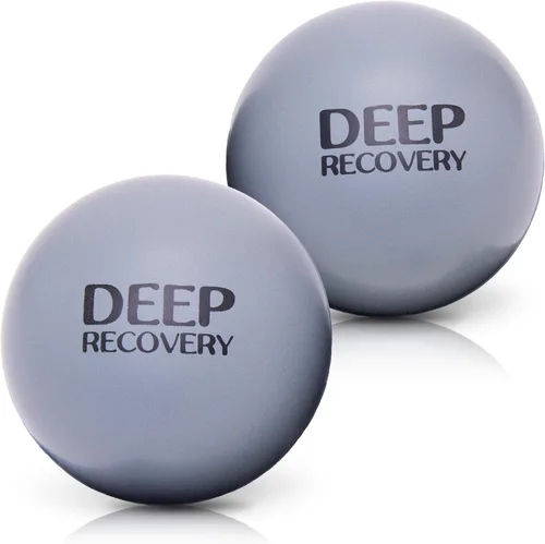 Deep Recovery Bolas de fisioterapia muy firmes para liberación miofascial, punto gatillo, movilidad y yoga