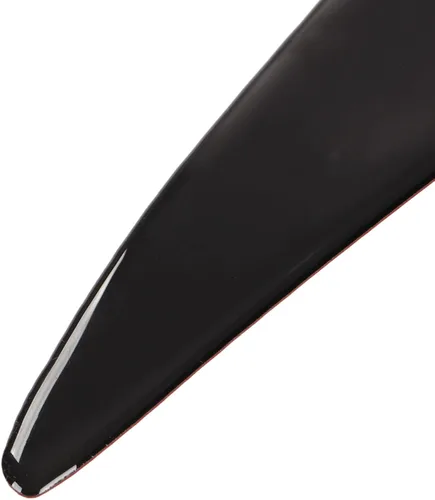 Miniatura 5 de Fydun 2 unids coche faro ceja negro brillante resistencia a la abrasión coche pegatinas ajuste para Infiniti Q50 2014‑2019
