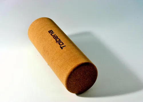 Miniatura 7 de Rodillo de espuma para terapia física/rodillo de corcho ecológico natural, rodillo de masaje de tejido profundo de alta densidad, rodillo