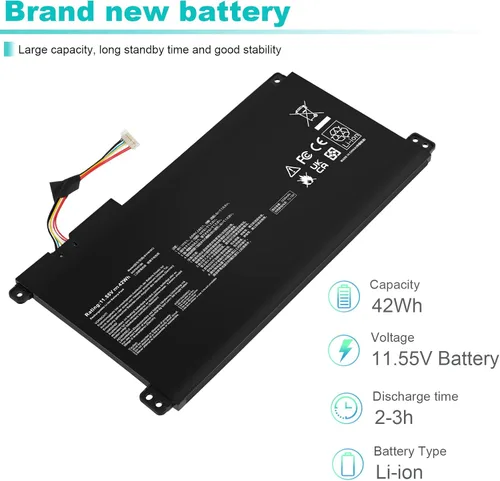 Miniatura 5 de TREE.NB B31N1912 - Batería para portátil compatible con ASUS VivoBook 14 E410MA L410MA E410KA E510MA E510KA F414MA L510MA R522MA E410MA-EK026TS