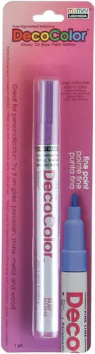 Conjunto marcadores de punta fina Uchida 6 unidades Decocolor
