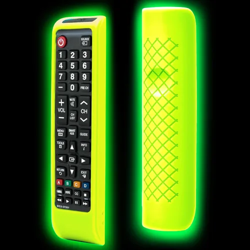 Miniatura 12 de Funda de silicona para control remoto de Samsung, funda de silicona para BN59-01199F Smart TV Control Skin Sleeve Negro