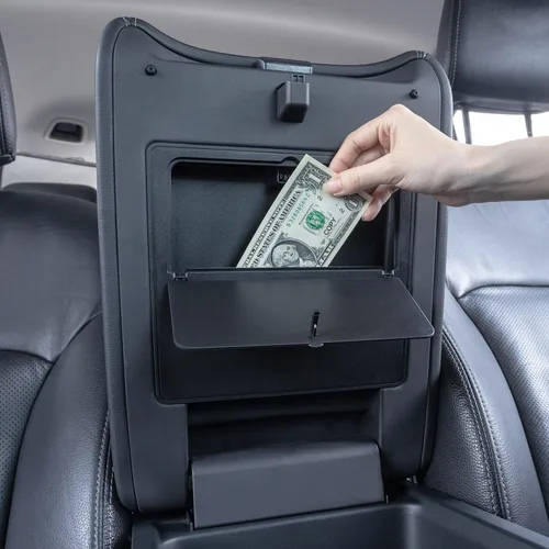 Miniatura 7 de PIMCAR Organizador oculto de consola central para Honda Pilot 2023-2025, 2024-2026 Honda Ridgeline/Passport Caja de almacenamiento oculta