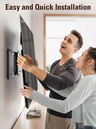 Miniatura 8 de Mounting Dream Soporte de pared para TV RV para la mayoría de pantallas planas LED, LCD de 17 a 42 pulgadas, Montaje de TV fijo para VESA 50x50 a