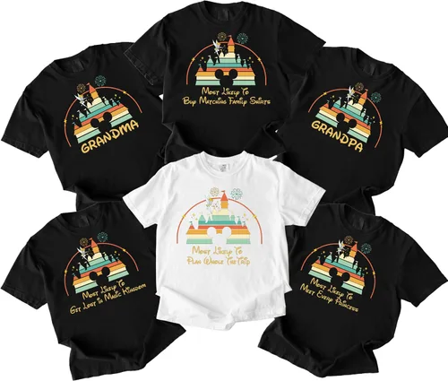Miniatura 7 de Camisas personalizadas con más probabilidades de vacaciones para la familia