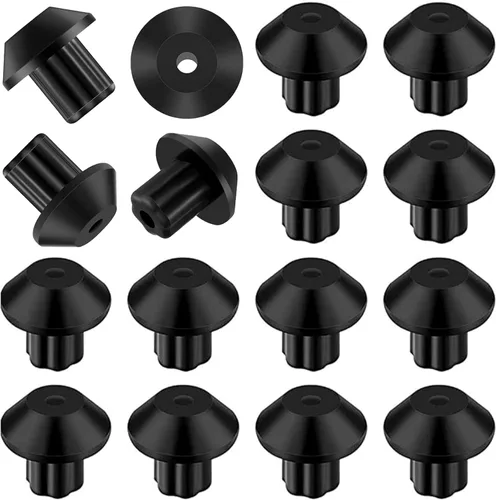 Paquete de 16 patas de goma WB2K101 para quemador GEKenmore Hotpoint WB02K0101 247410 AP2622260 PS241358