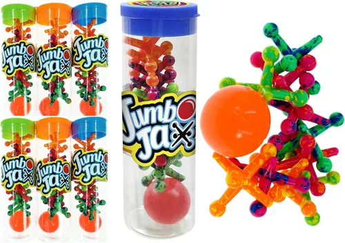 Miniatura 9 de JA-RU Juego de gatos jumbo con pelota (paquete de 12) – Juego de bolas y gatos de goma suave para niños, juguetes clásicos de patio de recreo