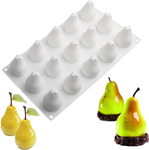 Miniatura 22 de OCPO KITCHEN Moldes de silicona con forma de corazón 3D para hornear pasteles de mousse, molde de silicona 3D para dulces, pastelería, chocolate