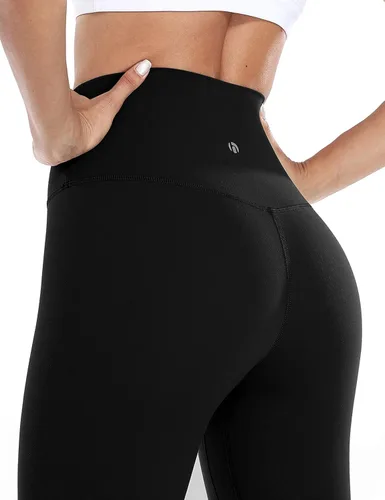 Miniatura 4 de HeyNuts Essential - Leggings de yoga de longitud completa pantalones de compresión de cintura alta 28pulgadas