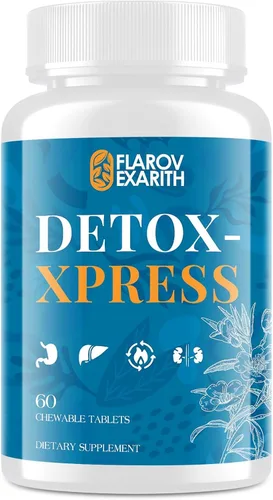 Miniatura 9 de Canna Cleanse, tabletas masticables de desintoxicación y reparación del hígado, suplemento de cardo mariano, desintoxicación corporal de acción