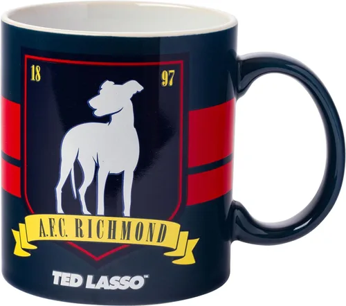 Miniatura 9 de Silver Buffalo Ted Lasso Garbage Water - Taza de café de acero inoxidable de doble pared con asa, 15 onzas