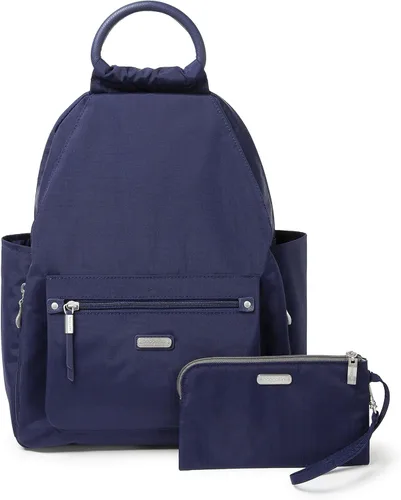 Miniatura 36 de Baggallini Mochila todo el día para mujer con pulsera de teléfono RFID, Negro, talla única