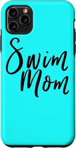 Miniatura 4 de Funda para iPhone XR Natación Mamá Divertida Natación Madre Padres