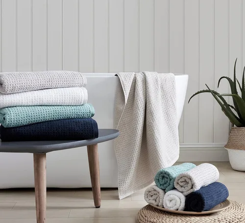 Miniatura 7 de Tommy Bahama - Toallas de baño, altamente absorbentes y suaves, esenciales para el baño, baja pelusa y resistentes a la decoloración, certificadas