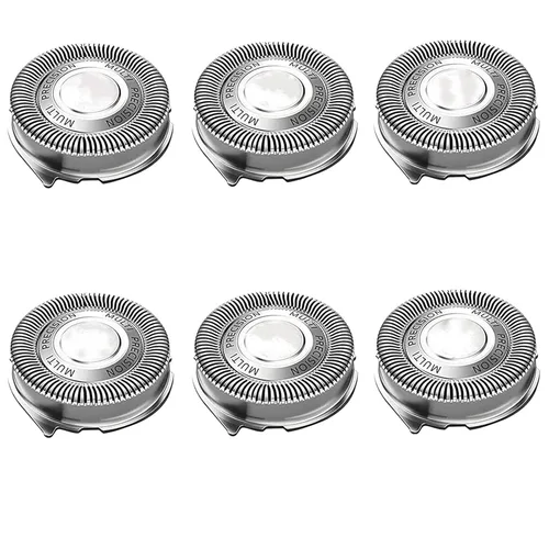 SH50/52 Cabezales de repuesto compatibles con la afeitadora eléctrica Noreclo Series 5000, parte de cabeza de repuesto Sh50 para Series 5000 S5xxx,