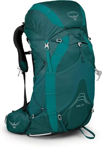 Miniatura 5 de Osprey Eja 38 Mochila ultraligera para mujer Verde azulado profundo