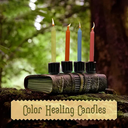 Miniatura 6 de Raajsee Mini velas cónicas sin perfume amarillas 4 pulgadas (H) velas para cena Sin humo y sin goteo Cera de parafina con mechas de algodón