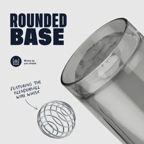 Miniatura 4 de BlenderBottle - Botella mezcladora serie Pro ideal para batidos de proteínas y bebidas de preentrenamiento, 32 onzas, color gris piedra (Pebble Grey)