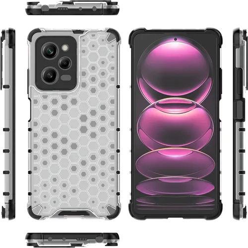 Miniatura 170 de Funda para Xiaomi Poco M5s 4G, Funda para Redmi Note 10 4G / Note 10S 4G / Note 11 SE (India) Case Case 2 en 1 Funda para teléfono Blanco
