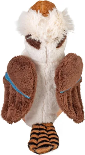 Miniatura 4 de Wild Republic Pocketkins Eco Kookaburra, animal de peluche, 5 pulgadas, hecho de materiales reciclados, respetuoso con el medio ambiente