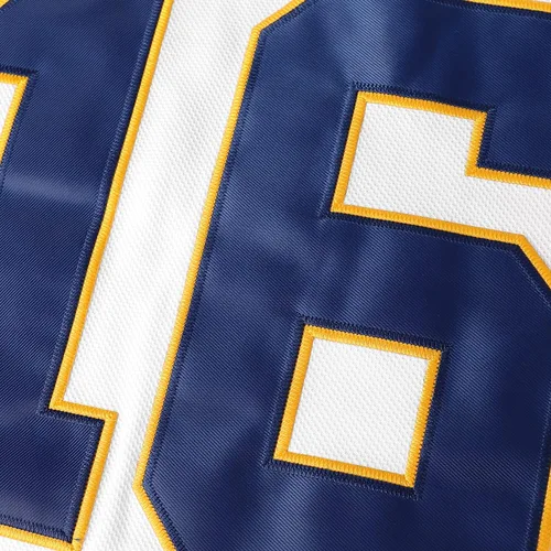Miniatura 16 de Phoneutrix Hanson Brothers Charlestown Chiefs 16 Jack 17 Steve 18 Jeff Slap Shot Movie Hockey Jersey Azul