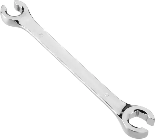 Miniatura 27 de Utoolmart Llave de tuerca de destello, 0.945 in x 1.063 in, doble extremo abierto, acero de alto carbono chapado en cromo espejo, para mantenimiento