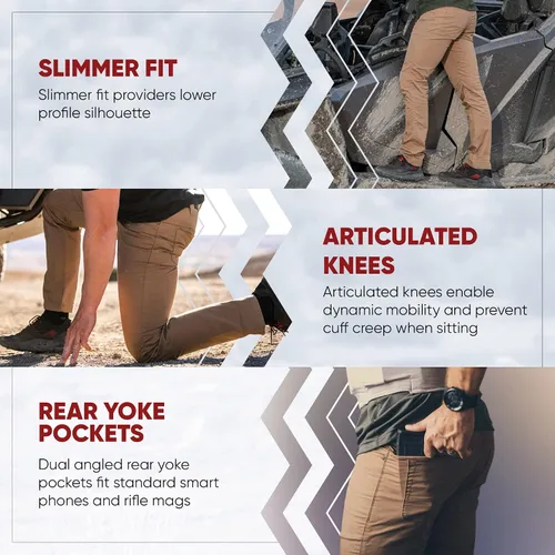 Miniatura 3 de Vertx Pantalón de corte ajustado para hombre