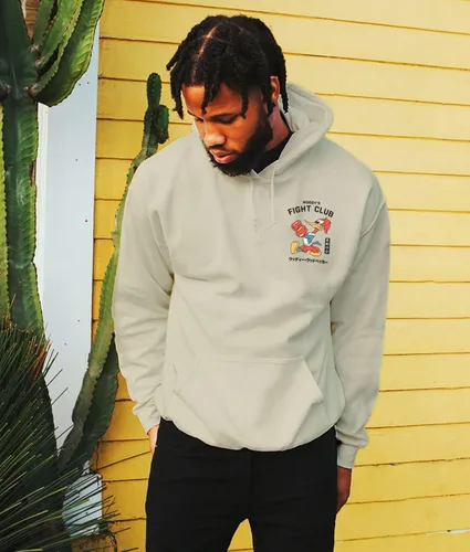 Miniatura 2 de Riot Society Sudadera con capucha estampada o bordada para hombre