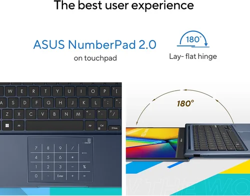 Miniatura 4 de ASUS 2023 Vivobook 14 Laptop, pantalla FHD de 14” (1920 x 1080), CPU Intel Core i5-1235U, gráficos Intel Iris Xᵉ, 8 GB de RAM, SSD de 256 GB