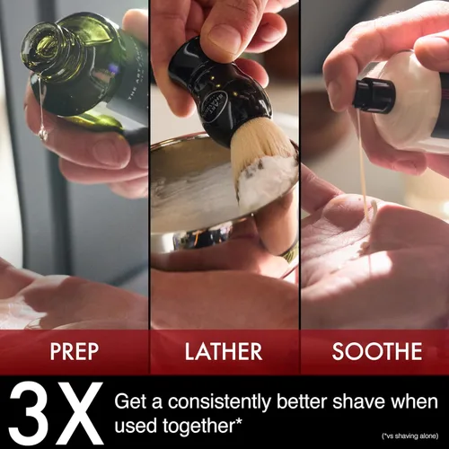 Miniatura 3 de El Arte del Afeitado Kit de Afeitado para Hombres - El Regalo Perfecto para El Afeitado Perfecto con Crema de Afeitar, Cepillo de Afeitar, Bálsamo