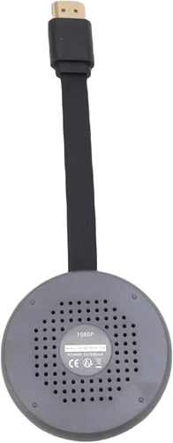 Miniatura 2 de Adaptador de pantalla inalámbrico, 1080P 2.4G 5G HDMI Dongle, receptor de audio de video duplicado de pantalla, adaptador de espejo de pantalla