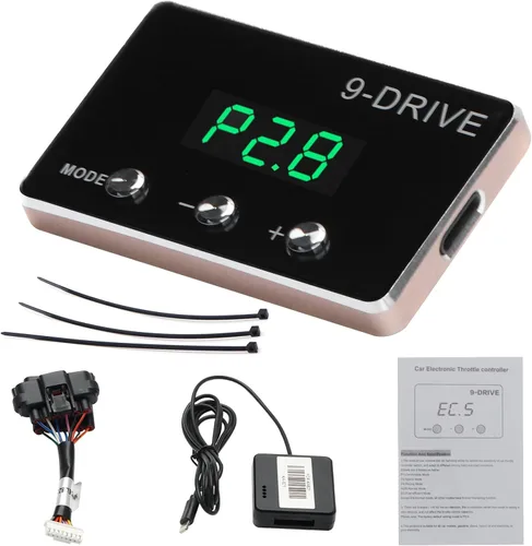 Controlador de respuesta del acelerador, acelerador de pedal de carreras electrónico inteligente de 9 velocidades de 9 modos para Toyota Tacoma FJ