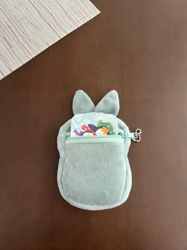 Miniatura 3 de Cesta de Pascua personalizada, tarjeta de regalo o soporte para dinero, idea de regalo de conejo (azul)