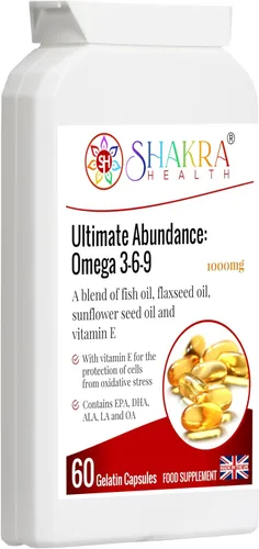 Miniatura 5 de Ultimate Abundance: Omega 3-6-9 El suplemento completo de aceite de pescado - Espiritualidad, ciencia y suplementos por Shakra Health