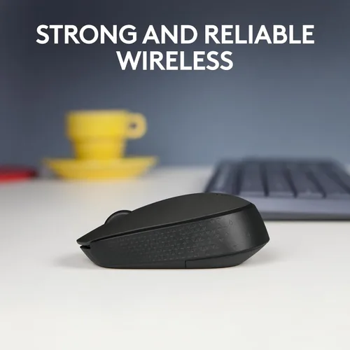Miniatura 2 de Logitech M170 ratón inalámbrico para PC, Mac, portátil, 2.4 GHz con receptor USB Mini, seguimiento óptico, vida útil de la batería de 12 meses