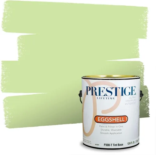 Miniatura 12 de PRESTIGE Pintura exterior e imprimación en uno, aloe, plano, 1 galón